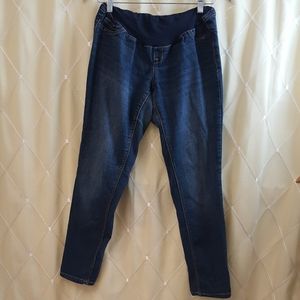 Maternity denim jeans